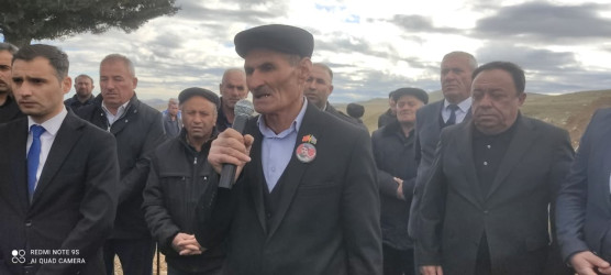 30.10.2025-ci il tarixdə Qobustan rayonu Nabur kəndində Vətən müharibəsi Şəhidi Məmmədov Bəxtiyar Bayramşah oğlunun anım günü tədbiri keçirilmişdir.
