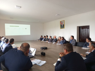 “Aqrar sahədə yeni subsidiya mexanizminin yaradılması haqqında” Azərbaycan Respublikasının Prezidenti cənab İlham Əliyevin 27 iyun 2019-cu il tarixli 759 nömrəli Fərmanının 8-ci  bəndinin icrası ilə əlaqədar Qobustan Rayon İcra Hakimiyyəti və Qobustan Dövlət Aqrar İnkişaf Mərkəzinin birgə təşkilatçılığı ilə maarifləndirici görüş