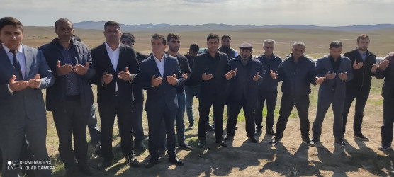 11.10.2025 - ci il tarixdə Qobustan rayonunun Nardaran kəndində şəhid Baxışov Cahangir Əmrah oğlunun il mərasimi keçirilmişdir.