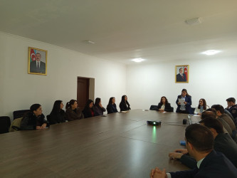 Dekabrın 8-də Qobustan Rayon İcra Hakimiyyətinin təşkilatçılığı ilə  Qobustan Rayon Polis Şöbəsi və DŞRGİİ-nin Qobustan rayonu üzrə gənclər və idman sektorunun  iştirakı ilə “Gender əsaslı zorakılığa qarşı mübarizə” kampaniyası çərçivəsində maarifləndirici tədbir keçirilib.