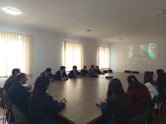 “1 Mart - Ümumdünya Mülki Müdafiə Günü”nə həsr olunmuş "Dayanıqlı və sabit gələcək naminə ekoloji risklərin idarə edilməsi" mövzusunda tədbir