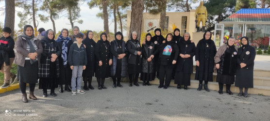 12.11.2025-ci il tarixdə Qobustan rayonu Sündü kəndində Vətən müharibəsi Şəhidi Quliyev Həsən Yalçın oğlunun anım günü tədbiri keçirilmişdir.