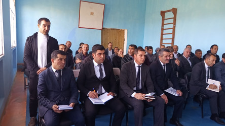 Oktyabrın 3 - də Qobustan Rayon İcra Hakimiyyətinin başçısı Adil Məmmədov növbəti səyyar qəbulunu Göydərə kəndinin sakinləri ilə keçirmişdir