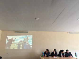 16 mart 2026-cı il tarixində Qobustan Rayon İcra Hakimiyyətinin təşkilatçılığı ilə Qobustan şəhəri Elyar Vəliyev adına 2 nömrəli texniki və humanitar fənlər təmayüllü liseydə “Erkən nikaha yox deyək!” və “Çətin tərbiyə olunan uşaqlar” mövzusunda tədbir keçirilmişdir.