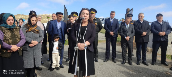 27.10.2025-ci il tarixdə Qobustan rayonu Bədəlli kəndində Vətən müharibəsi Şəhidi Nadirov Fədail Fərhad oğlunun anım günü tədbiri keçirilib.
