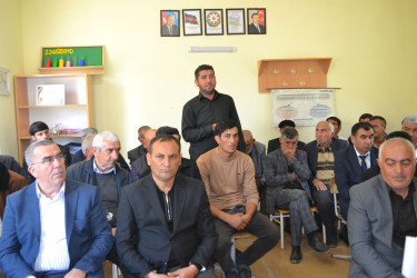 Mayın 07-də Qobustan Rayon İcra Hakimiyyətinin başçısı Adil Məmmədov növbəti səyyar qəbulunu Təsi kənd sakinləri ilə keçirib.