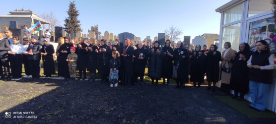22.11.2025-ci il tarixdə Qobustan rayonu Cəyirli kəndində Vətən müharibəsi şəhidi İbadov Murad Yusif oğlunun anım günü tədbiri keçirilmişdir.