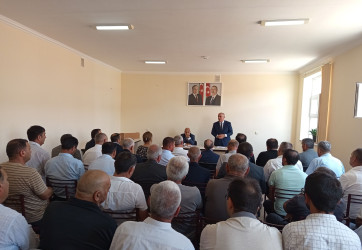 Avqustun 22-də Qobustan Rayon İcra Hakimiyyətinin başçısı Adil Məmmədov növbəti səyyar qəbulunu Təklə kənd sakinləri ilə keçirmişdir.