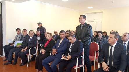 Noyabrın 19 - da Qobustan Rayon İcra Hakimiyyətinin başçısı Adil Məmmədov növbəti səyyar qəbulunu Çuxanlı kəndinin sakinləri ilə keçirmişdir.