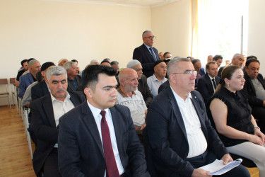 Sentyabrın 23-də Qobustan Rayon İcra Hakimiyyətinin başçısı Adil Məmmədov növbəti səyyar qəbulunu Cəyirli kənd sakinləri ilə keçirmişdir.