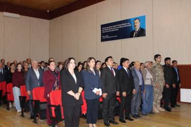 YAP VIII Qurultayından irəli gələn vəzifələrin icrasına dair rayon müşavirəsi keçirilib