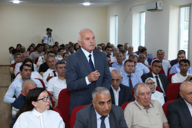 “Parlayan ZİYA: təbliğat-təşviqat qrupu” layihəsi çərçivəsində Qobustanda əhali ilə görüş keçirilib