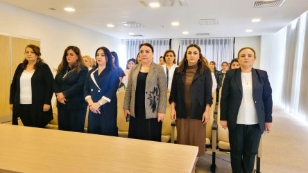 Qobustan Rayon Mərkəzi Xəstəxanasında “Analar Məktəbi” adlı tədbir keçirilmişdir.