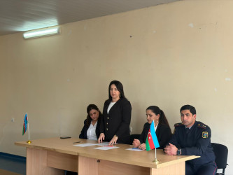 16 mart 2026-cı il tarixində Qobustan Rayon İcra Hakimiyyətinin təşkilatçılığı ilə Qobustan şəhəri Elyar Vəliyev adına 2 nömrəli texniki və humanitar fənlər təmayüllü liseydə “Erkən nikaha yox deyək!” və “Çətin tərbiyə olunan uşaqlar” mövzusunda tədbir keçirilmişdir.