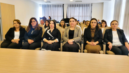 Qobustan Rayon Mərkəzi Xəstəxanasında “Analar Məktəbi” adlı tədbir keçirilmişdir.