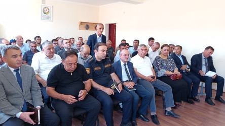 Avqustun 22-də Qobustan Rayon İcra Hakimiyyətinin başçısı Adil Məmmədov növbəti səyyar qəbulunu Təklə kənd sakinləri ilə keçirmişdir.