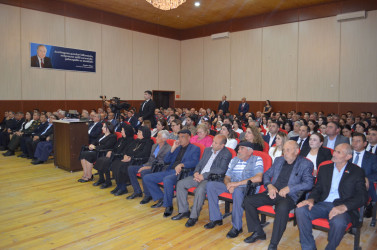 Sentyabrın 18-də Yeni Azərbaycan Partiyası (YAP) Qobustan rayon təşkilatının IX konfransı keçirilib.