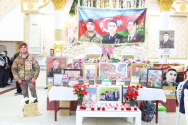 20.10.2025 – ci il tarixdə Qobustan rayon şəhidi Vətən Müharibəsi Qəhrəmanı Vəliyev Elyar Arif oğlunun anım günü tədbiri keçirilmişdir.