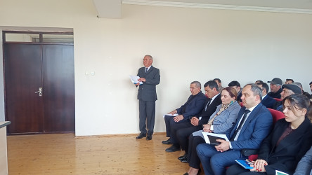 Aprelin 15 - də Qobustan Rayon İcra Hakimiyyətinin başçısı Adil Məmmədov növbəti səyyar qəbulunu Cəngi kənd sakinləri ilə keçirmişdir.