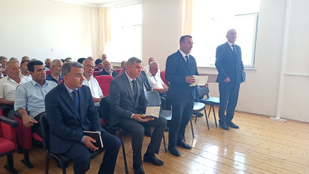 Avqustun 19-da Qobustan Rayon İcra Hakimiyyətinin başçısı Adil Məmmədov növbəti səyyar qəbulunu Cəngi kənd sakinləri ilə keçirmişdir.