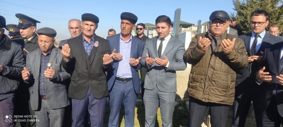 22.11.2025-ci il tarixdə Qobustan rayonu Cəyirli kəndində Vətən müharibəsi şəhidi İbadov Murad Yusif oğlunun anım günü tədbiri keçirilmişdir.