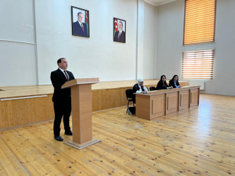 “Təhsildən yayınmanın mənəvi və sosial nəticələri” mövzusunda maarifləndirici tədbir