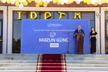   İsmayıllı Dövlət Peşə Təhsil Mərkəzinin Qobustan korpusunda 2025–2026-cı tədris ilinin başa çatması münasibətilə "Məzun Günü" keçirilib.