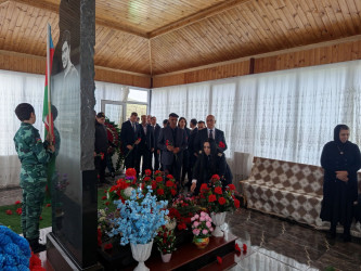 27 oktyabr 2026-cı il tarixində Qobustan rayonunun Bədəlli kəndində Vətən müharibəsi şəhidi Nadirov Fədail Fərhad oğlunun anım günü tədbiri keçirilmişdir.