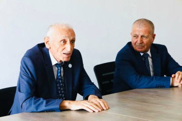 Qobustan Rayon İcra Hakimiyyətində ağsaqqallarla görüş keçirilib