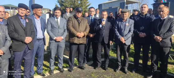 22.11.2025-ci il tarixdə Qobustan rayonu Cəyirli kəndində Vətən müharibəsi şəhidi İbadov Murad Yusif oğlunun anım günü tədbiri keçirilmişdir.