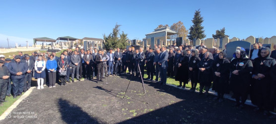 29.10.2025-ci il tarixdə Qobustan rayonu Cəyirli kəndində Vətən müharibəsi şəhidi Məmmədov Elxan Bədəl oğlunun anım günü tədbiri keçirilmişdir.