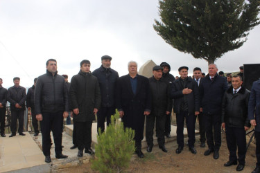 Qobustan rayonu Nabur kəndində Vətən müharibəsi Şəhidi Mayılov Murad Gülümxan oğlunun anım günü tədbiri