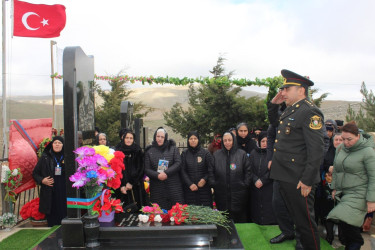 Qobustan rayonu Nabur kəndində Vətən müharibəsi Şəhidi Mayılov Murad Gülümxan oğlunun anım günü tədbiri