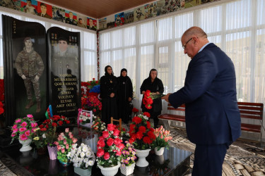 24 oktyabr 2026-cı il tarixdə Qobustan rayonu Sədəfli kəndində Vətən Müharibəsi Qəhrəmanı  şəhid  Vəliyev Elyar Arif oğlunun anım günü tədbiri keçirilmişdir.