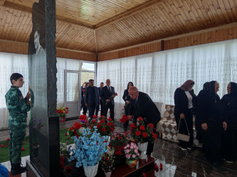 27 oktyabr 2026-cı il tarixində Qobustan rayonunun Bədəlli kəndində Vətən müharibəsi şəhidi Nadirov Fədail Fərhad oğlunun anım günü tədbiri keçirilmişdir.