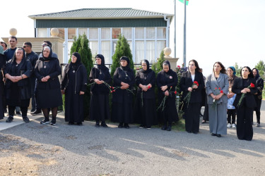 24 oktyabr 2026-cı il tarixdə Qobustan rayonu Sədəfli kəndində Vətən Müharibəsi Qəhrəmanı  şəhid  Vəliyev Elyar Arif oğlunun anım günü tədbiri keçirilmişdir.