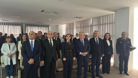 "Şəhərsalma və Memarlıq ili" çərçivəsində Qobustan rayon İcra Hakimiyyətinin, YAP Qobustan rayon təşkilatının və Rayon Mərkəzi Xəstəxanası Publik Hüquqi Şəxsin birgə təşkilatçılığı ilə görkəmli oftolmoloq-alim,Əməkdar elm xadimi, akademik Zərifə xanım Əliyevanın doğum gününə həsr olunmuş "Nurlu ömrün səlnaməsi" adlı tədbir keçirilmişdir.