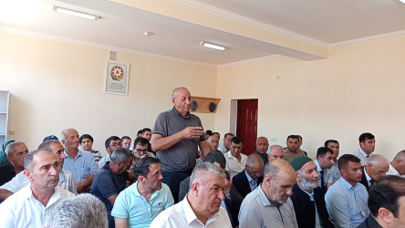 Avqustun 22-də Qobustan Rayon İcra Hakimiyyətinin başçısı Adil Məmmədov növbəti səyyar qəbulunu Təklə kənd sakinləri ilə keçirmişdir.