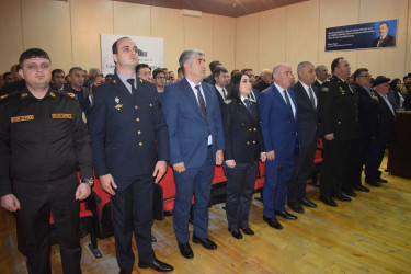 27.09.2025 – ci il tarixdə Qobustan Rayon İcra Hakimiyyətinin təşkilatçılığı ilə Qobustan rayonunda Anım Günü tədbiri keçirilmişdir.