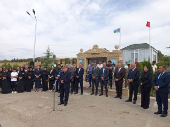19 sentyabr 2026-cı il tarixində Qobustanda şəhid Vüsal Şəhriyarovun anım günü qeyd olunub.