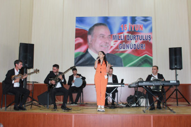 Qobustan rayonunda 15 İyun - Milli Qurtuluş Günü münasibətilə tədbir.