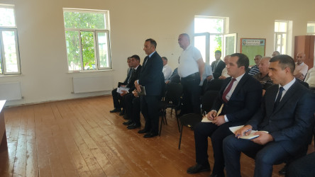 İyulun 23-də Qobustan Rayon İcra Hakimiyyətinin başçısı Adil Məmmədov növbəti səyyar qəbulunu Qurbançı kənd sakinləri ilə keçirmişdir.