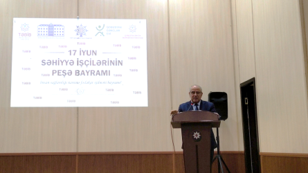 Qobustanda 17 iyun-Tibb İşçilərinin Peşə Bayramı Günü qeyd olunub
