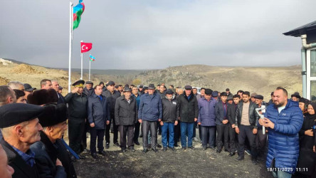 18.11.2025-ci il tarixdə Qobustan rayonu Nabur kəndində Vətən müharibəsi Şəhidi Mayılov Murad Gülümxan oğlunun anım günü tədbiri keçirilmişdir.
