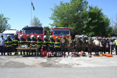 24.06.2025 - ci il tarixdə  Fövqəladə Hallar Nazirliyinin Şimal-qərb Regional Mərkəzinin təşkilatçılığı ilə Qobustan rayonunun hərbiləşdirilməmiş ərazi mülki müdafiə qüvvələri ilə xəbərdarlıq və toplanış üzrə nümunəvi mülki müdafiə məşqi keçirilmişdir.