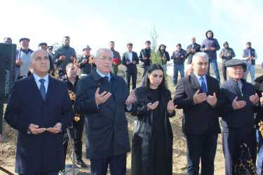 Qobustan rayonu Nabur kəndində Vətən müharibəsi Şəhidi Məmmədov Bəxtiyar Bayramşah oğlunun anım günü tədbiri