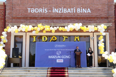   İsmayıllı Dövlət Peşə Təhsil Mərkəzinin Qobustan korpusunda 2025–2026-cı tədris ilinin başa çatması münasibətilə "Məzun Günü" keçirilib.