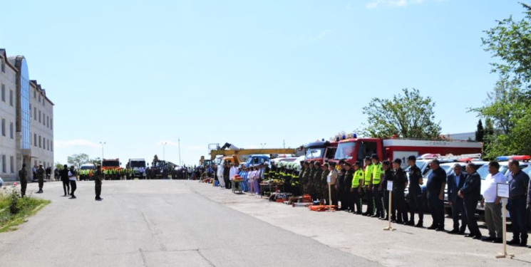 24.06.2025 - ci il tarixdə  Fövqəladə Hallar Nazirliyinin Şimal-qərb Regional Mərkəzinin təşkilatçılığı ilə Qobustan rayonunun hərbiləşdirilməmiş ərazi mülki müdafiə qüvvələri ilə xəbərdarlıq və toplanış üzrə nümunəvi mülki müdafiə məşqi keçirilmişdir.