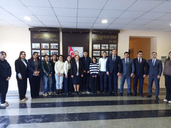 18 mart 2026-cı il tarixində Qobustan Rayon İcra Hakimiyyətinin təşkilatçılığı ilə Qobustan Rayon İcra Hakimiyyətinin konfrans zalında “Şəhərsalma və Memarlıq İli” çərçivəsində Uşaq Səfirlər Məclisininin nümayəndələrinin iştirakı ilə “Vətənpərvərlik” mövzusunda tədbir keçirilmişdir.