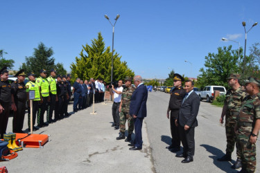 24.06.2025 - ci il tarixdə  Fövqəladə Hallar Nazirliyinin Şimal-qərb Regional Mərkəzinin təşkilatçılığı ilə Qobustan rayonunun hərbiləşdirilməmiş ərazi mülki müdafiə qüvvələri ilə xəbərdarlıq və toplanış üzrə nümunəvi mülki müdafiə məşqi keçirilmişdir.